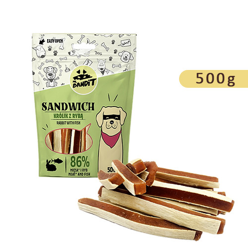 Mr. Bandit SANDWICH Nyúl és Hal 500g