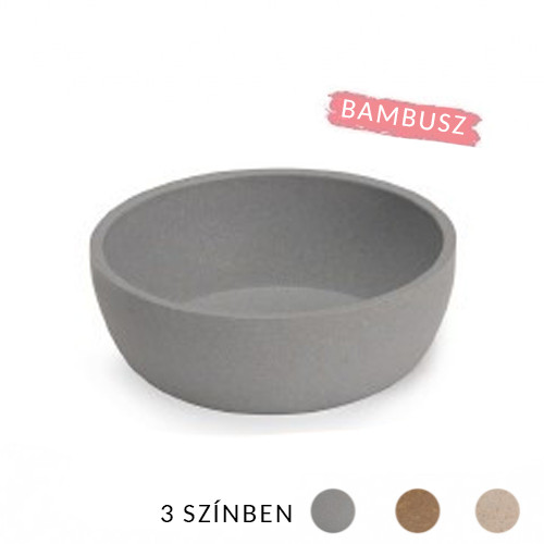 BAMBUSZ TÁL CSÚSZÁSGÁTLÓS 175*57 MM 930 ML