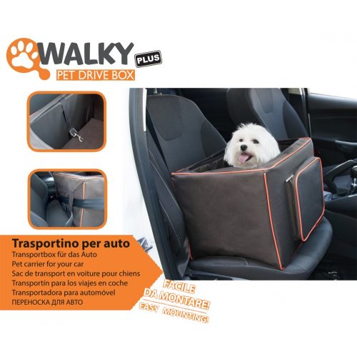 WALKY DRIVE BOX PLUS AUTÓS BIZTONSÁGI HORDOZÓ 43*36*33 CM