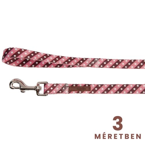 PÓRÁZ TWILL DOT PINK 3 MÉRETBEN