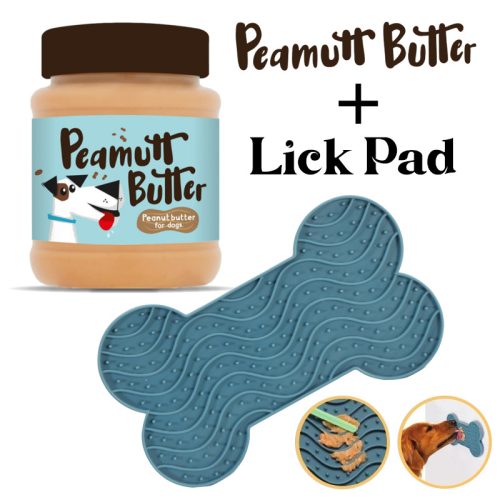 PEAMUTT BUTTER + LICK PAD CSOMAG